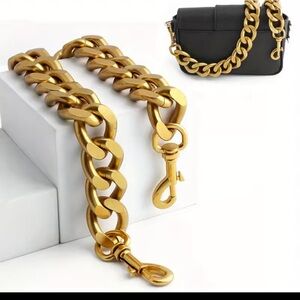 Gold Chain Wristlet bag strap Accessory